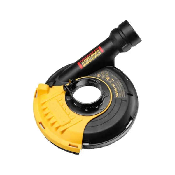 DeWalt 5-inch surface grinding dust shroud with keyless clamp and swivel connector
