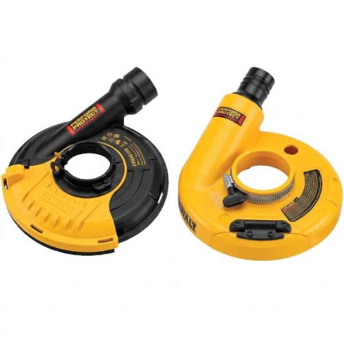 DeWalt surface grinding dust shroud for concrete dust collection