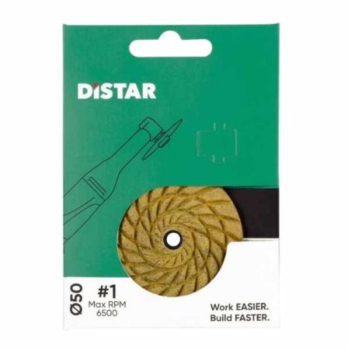 DiStar CoolPAD 2 in coarse dry diamond polishing pad in retail packaging