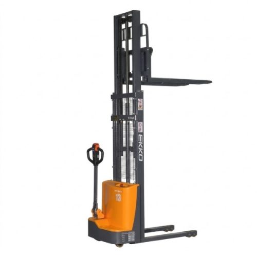 EKKO EB13CD Electric Fork Over Stacker side view
