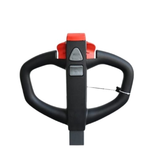 EKKO EB14C-118Li Electric Straddle Stacker close-up