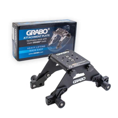 GRABO Attachment Plate 11-hole mounting plate accessory with quick-lock pins for vacuum lifter attachment