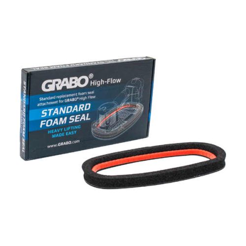 GRABO HighFlow standard oval open-cell foam seal replacement for vacuum lifter handling