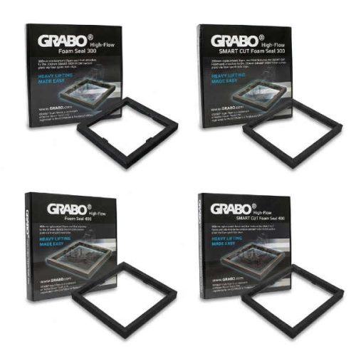 GRABO HighFlow replacement foam seals for compatible suction plates handling porous and textured surfaces