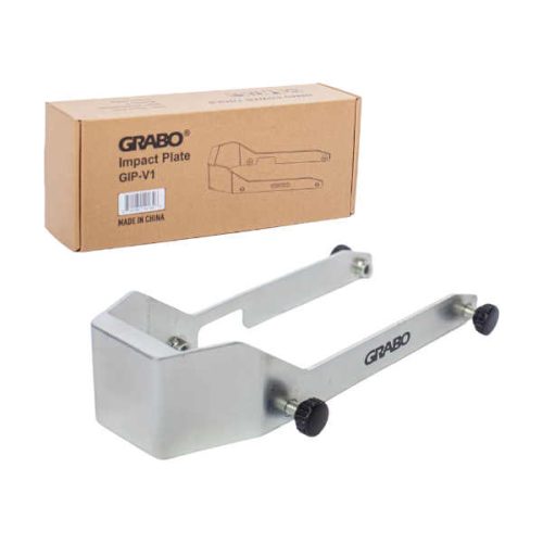 GRABO Impact Plate heavy-duty metal shield accessory for protecting vacuum tools during stone and tile adjustments