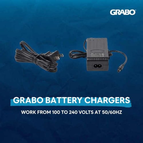 GRABO USA Charger 14.8V battery charger for powering GRABO vacuum lifter batteries