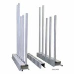 GROVES Post 102-inch storage post for glass rack systems