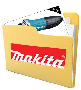 Makita Single Speed Angle Grinders