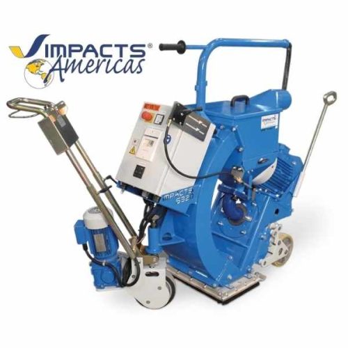 STI Concrete Floor Shot Blaster 12.6-inch self-propelled surface preparation machine