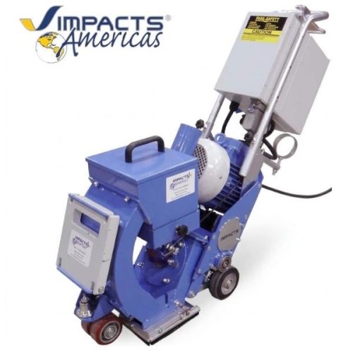 STI Concrete Floor Shot Blaster 8-inch S210E-40R self-propelled surface preparation machine