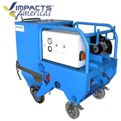 STI Impacts 3324 Dust Collector 480V for concrete surface preparation