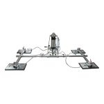 Weha A1500 4-pad vacuum lifter with power tilt, SKU 151760