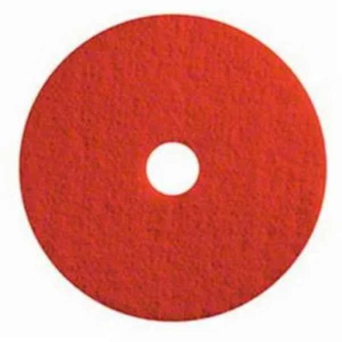 Norton 19 inch Red Buffing Floor Pads case of 5 for spray and dry buffing - Imagen Gallery