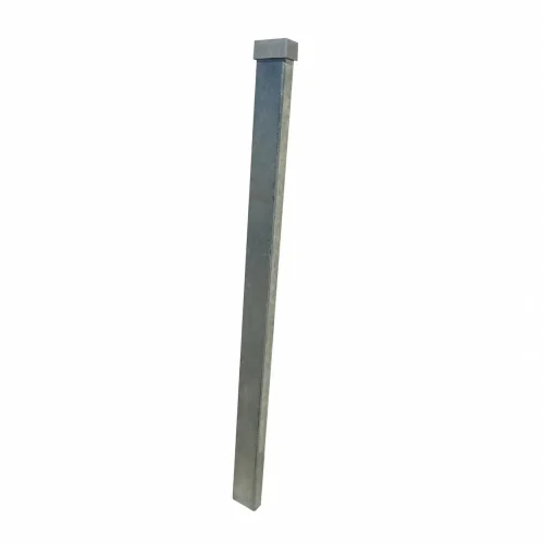 Abaco BSR010-AC1-G_002 galvanized bundle slab rack pole with gray cap