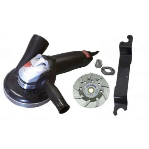 U.S. Saws 5 inch Metabo W-14 grinder polisher package with dust shroud
