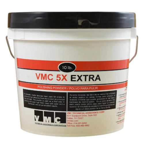 VMC 5X Extra Marble Polishing Powder for calcium-based stone restoration